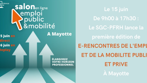 Salon en ligne : emploi public & mobilité à Mayotte