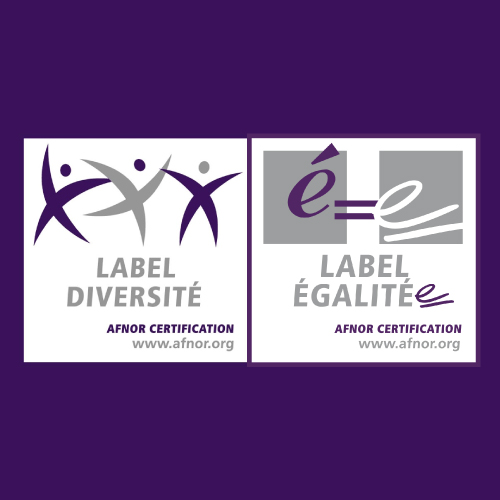 Logo des labels Égalité et Diversité de l'AFNOR