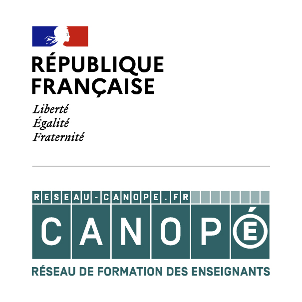 Marianne et logo Réseau Canopé