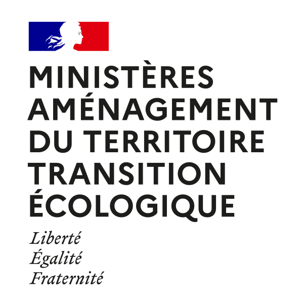 Bloc-marque ministères Aménagement du territoire et Transition écologique