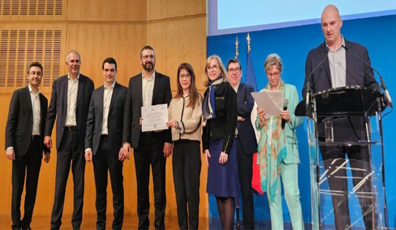 Remise du label à la sous-direction des achats
