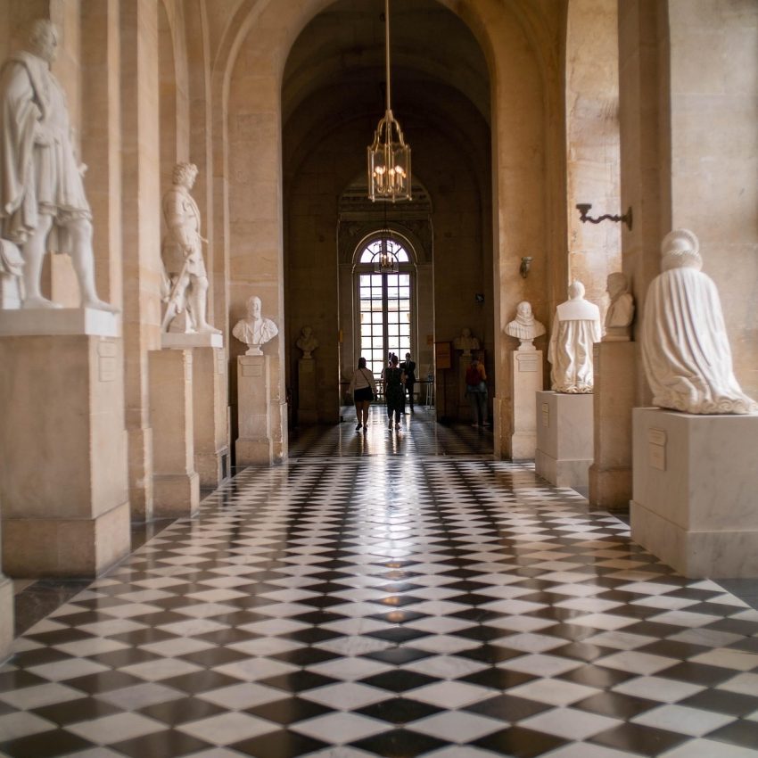 couloir dans un musée